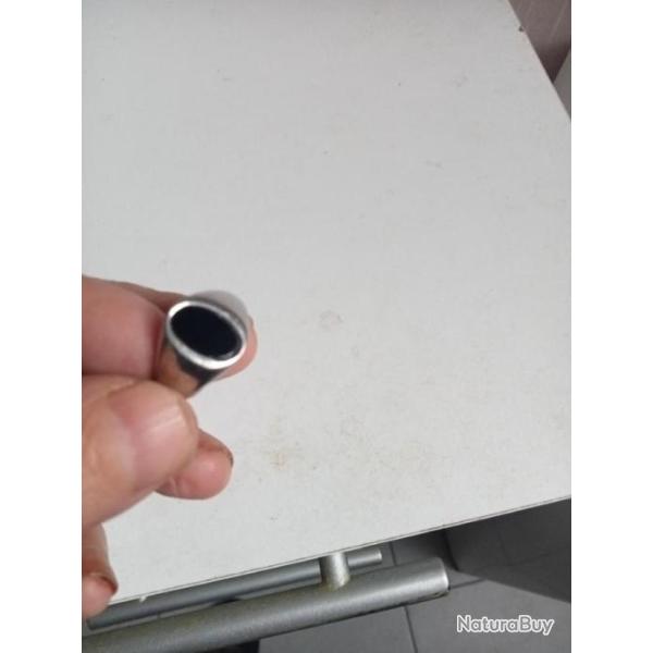 bague argent avec onyx taille 64
