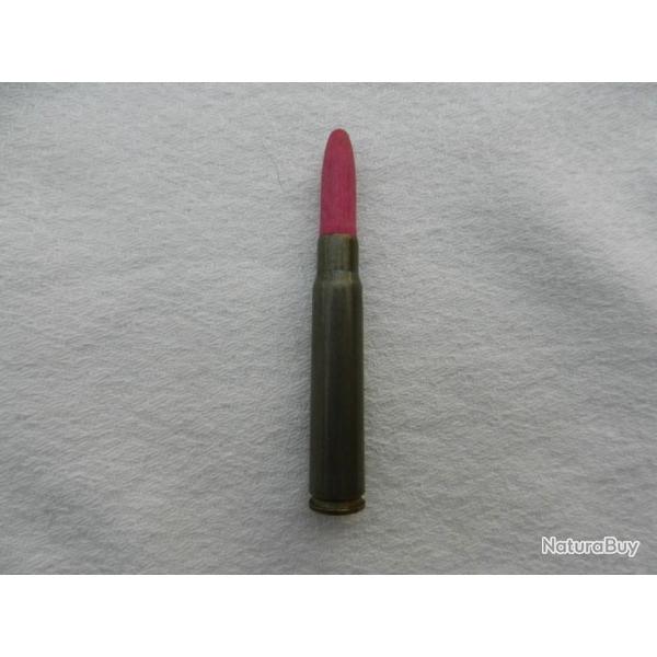 cartouche allemande d'entranement pour fusil Mauser calibre 7x92