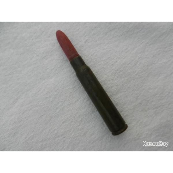 cartouche allemande d'entra�nement pour fusil Mauser calibre 7x92 ww2
