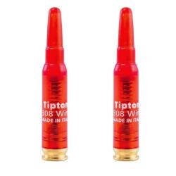 2 douilles amortisseur "Snap cap" cal. .308W en plastique - Tipton
