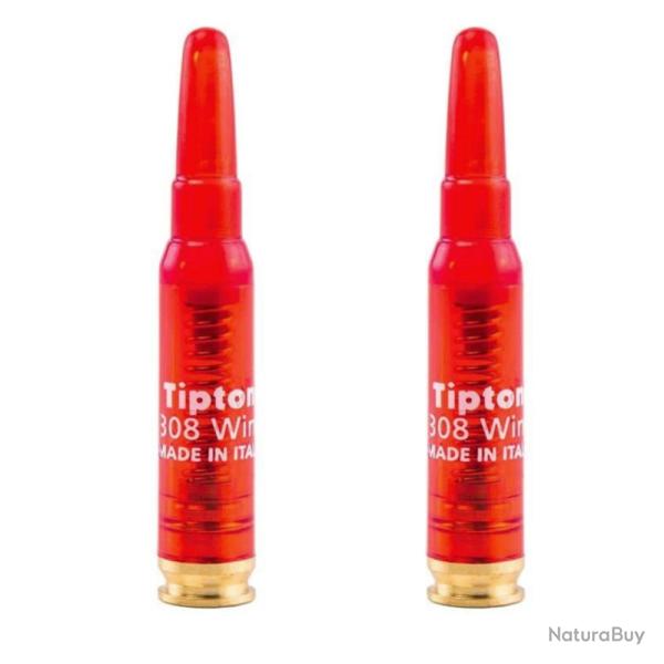 2 douilles amortisseur "Snap cap" cal. .308W en plastique - Tipton