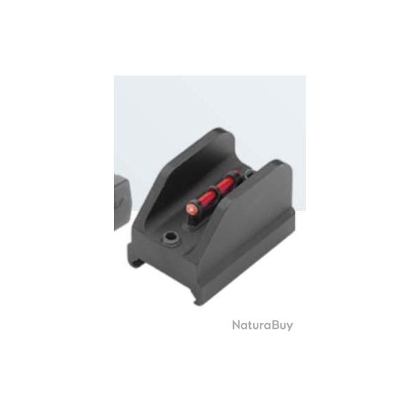 Rampe avec 3 viseurs avec fibre optique pour STF - LPA Sights