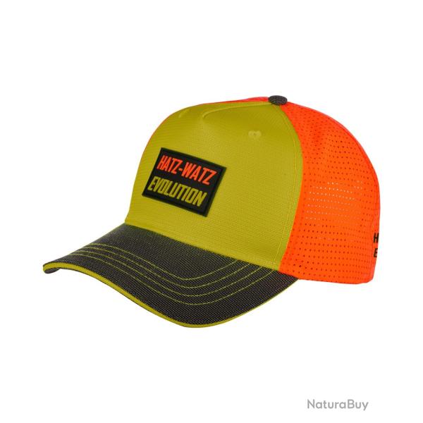 Casquette filet Hatz-Watz Evolution (Couleur: orange/jaune, Taille: TU)