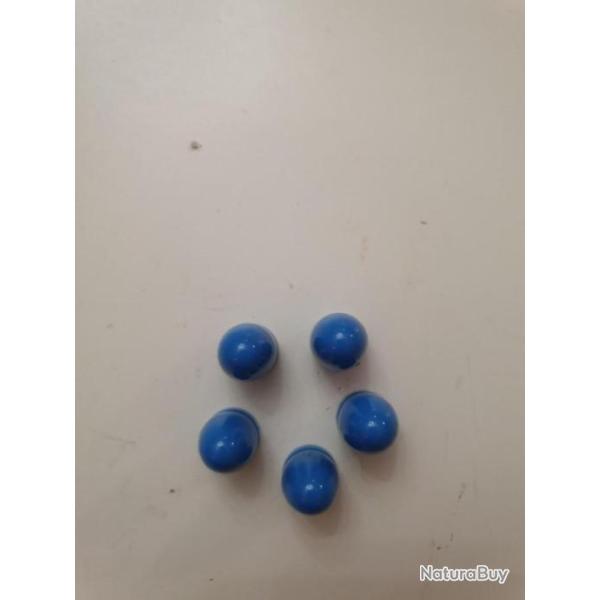 Bullet powder coating. Poudre peinture epoxy thermolaquage industriel bleu