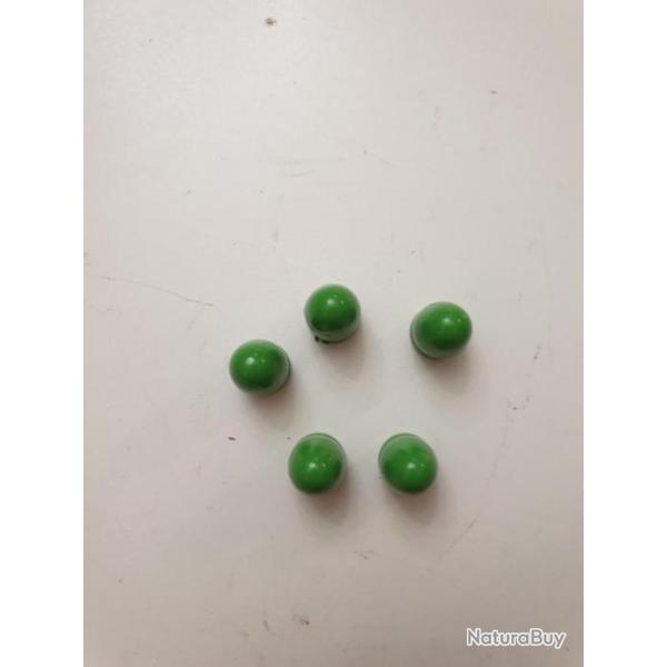 Bullet powder coating. Poudre peinture epoxy thermolaquage industriel vert