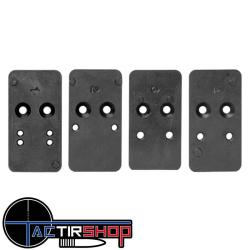 Plaque adaptatrice point rouge HK SFP9 OR num&eacute;ro 3