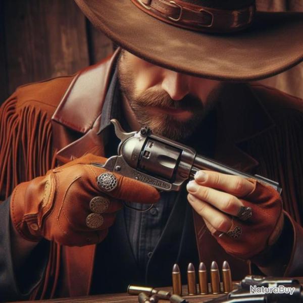 x50 Amorces 1075 pour Revolver poudre noire