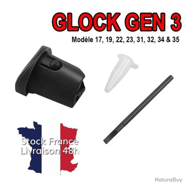 Bouchon de poign�e kit d'entretien Glock - Gen 3 - Envoi rapide depuis la France