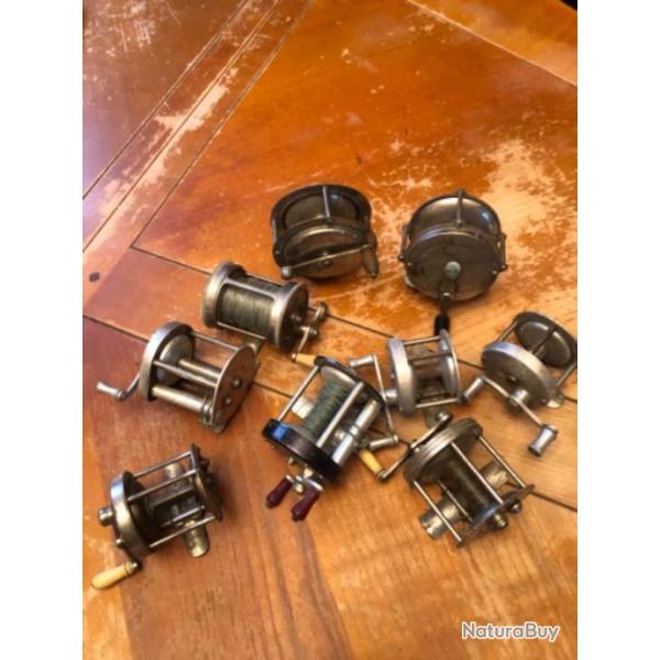 Moulinets ancien 9 pices