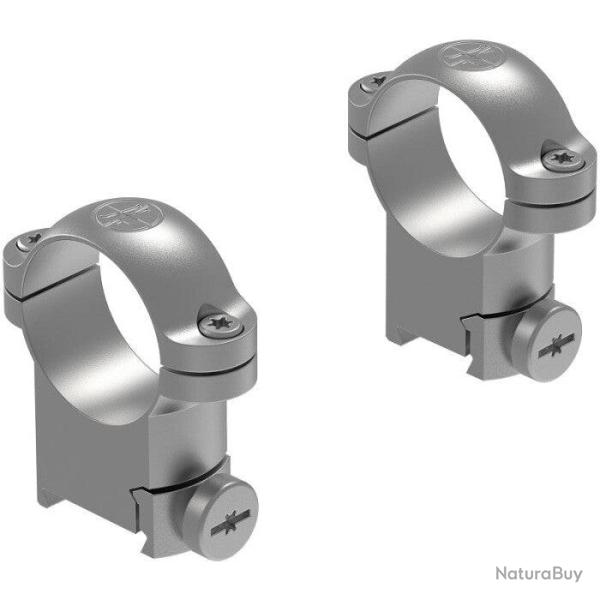 Colliers Leupold RM Sako 1" Haut - Argent