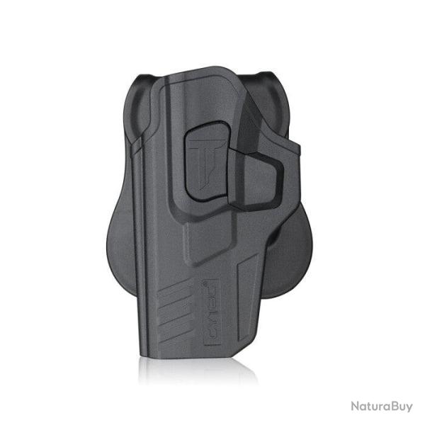 Holster Cytac G17 G4 Noir gaucher - Noir