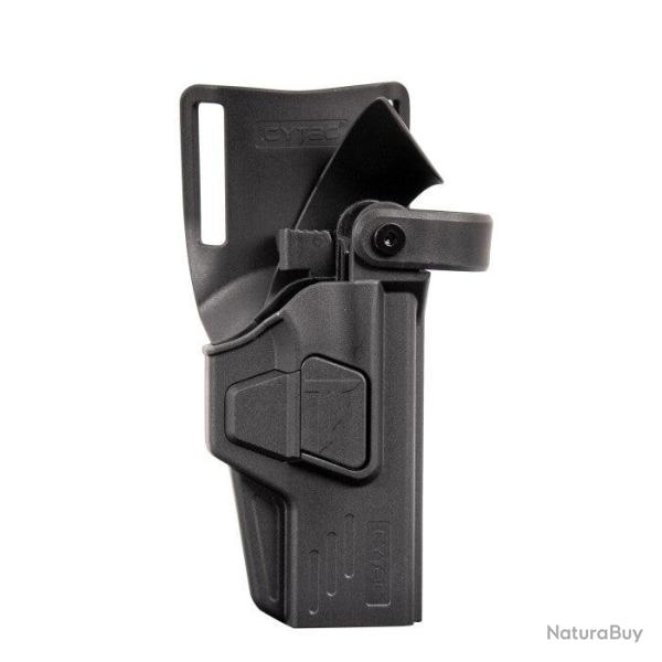 Holster Cytac Double Retention Level 3 Taurus TH9/G3 - Noir