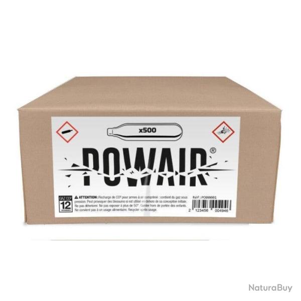 Cartouches Powair Co2 12gr x500