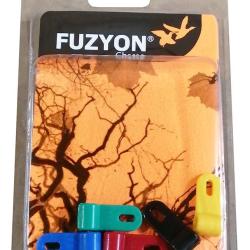 Blister de 5 attaches fuzyon sarcelles en plastique &Oslash; 6,5mm