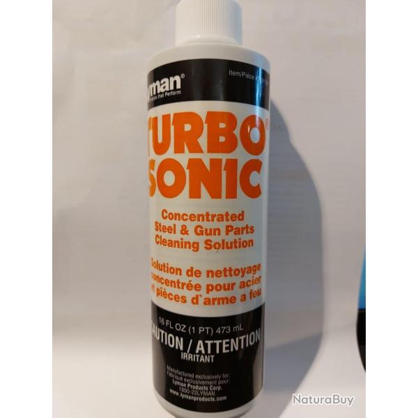 Lyman Turbo Sonic Gun Parts Cleaning Solution de Nettoyage Ultrasons (pi�ce en acier ou acier inox) 