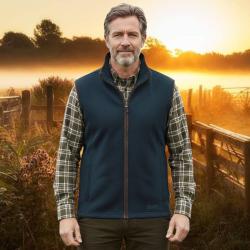 Gilet polaire G Stanton Forest GUNMETAL GREY  homme