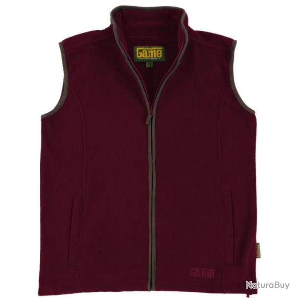 Gilet polaire G Stanton Forest Marron  homme