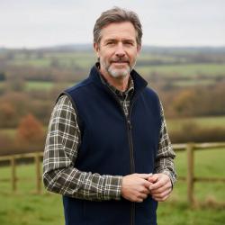 Gilet polaire G Stanton Forest Bleu  homme