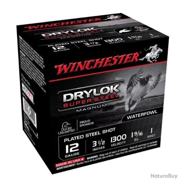 Cartouches Steel Drylok 12/89-44g Winchester Bte de 25