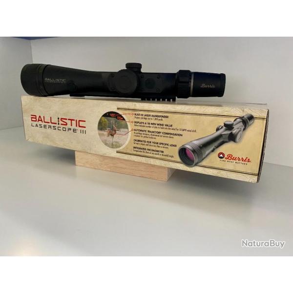 Lunette Burris Laserscope III 4-16x50