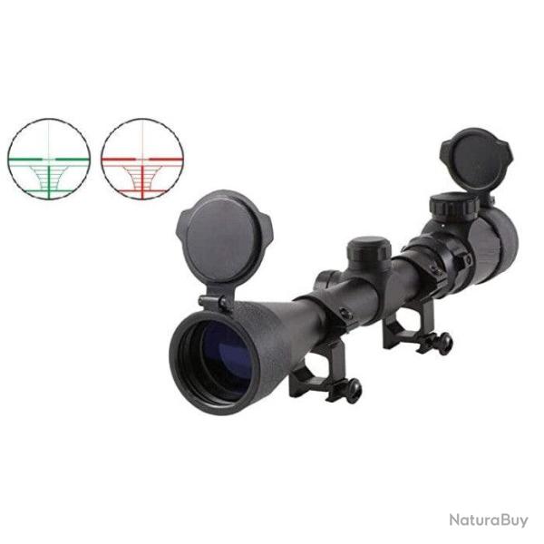 Lunette de tir Rouge/Vert Tactical Ops 3-9x50E