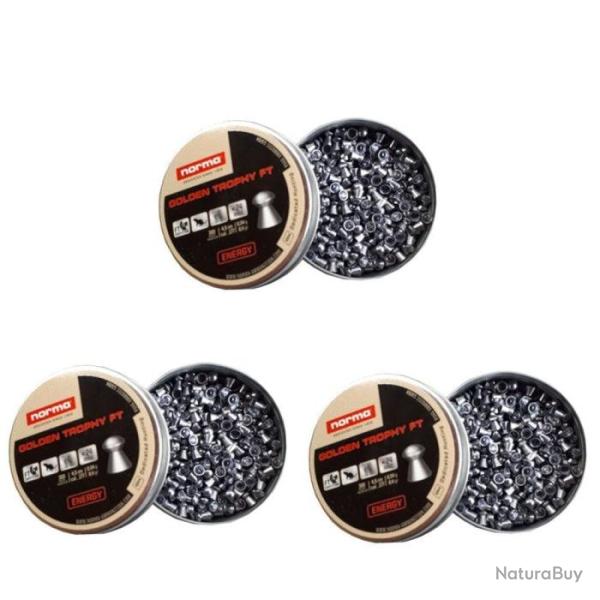 Plombs Norma Golden Trophy Ft Blister - Par 3 / 4.5 mm