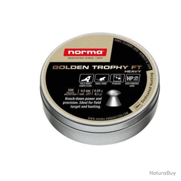 Plombs Norma Golden Trophy Ft Heavy - Par 3 / 4.5 mm