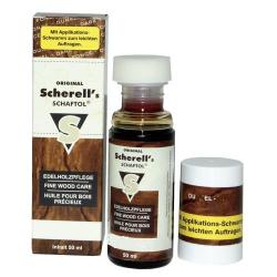 Huile schaftol pour bois brun rouge - 50ml