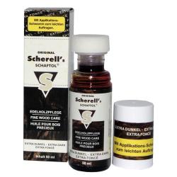 Huile schaftol pour bois EXTRA FONCE - 50 ml