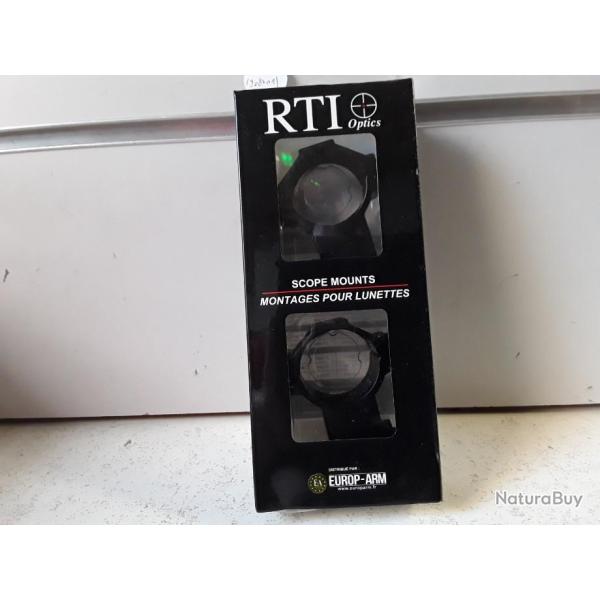 Colliers de montage haut RTI diam 30mm rail 11mm