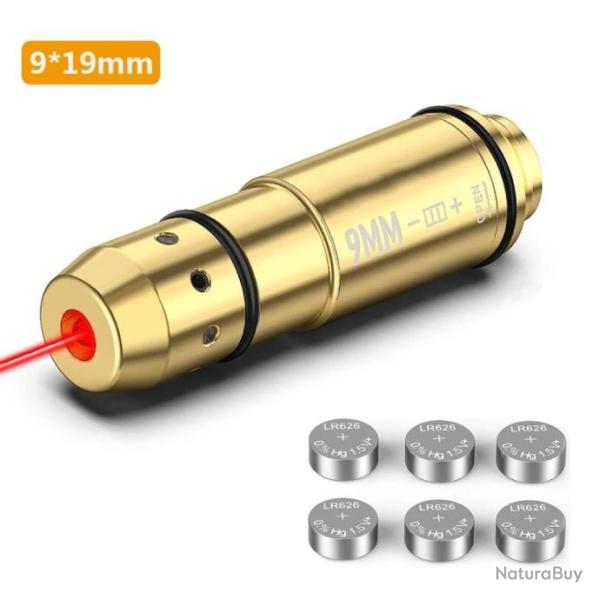 Balle Laser D'entrainement 9x19MM - LIVRAISON GRATUITE !!