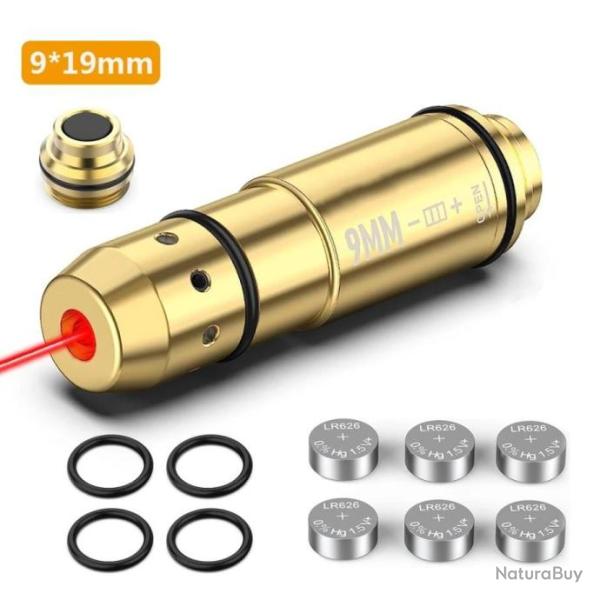 Balle Laser D'entrainement 9X19MM SET - LIVRAISON GRATUITE !!