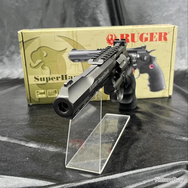 PISTOLET "RUGER SUPERHAWK BLACK" - Cal BBS 6MM - CO2 (6")