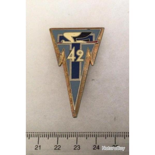 FRANCE TRANSMISSIONS-Insigne 42� R.T.  R�giment de Transmissions
