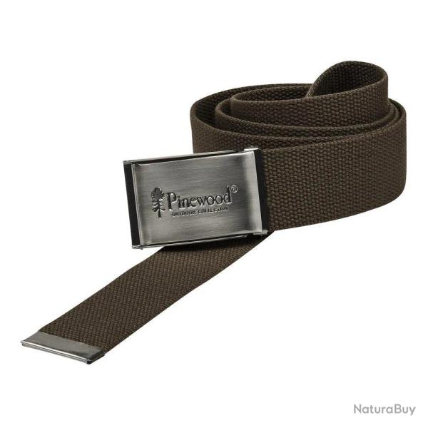 Ceinture en Toile Marron Pinewood
