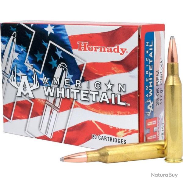 Balles Hornady American Whitetail Interlock Aw Cal. 25-06 Rem.