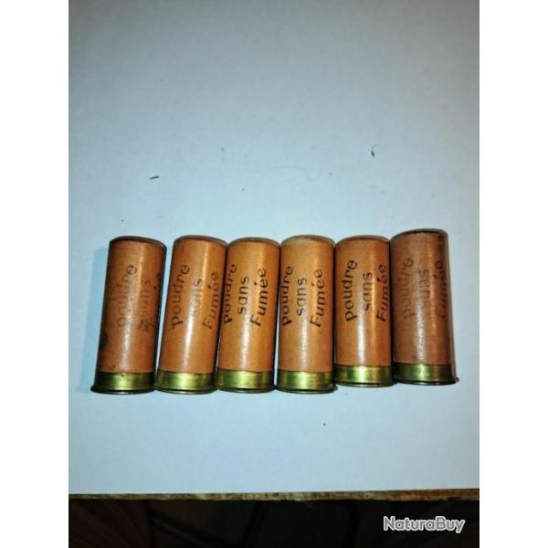 Cartouches  chasse anciennes MGM 12 x 60