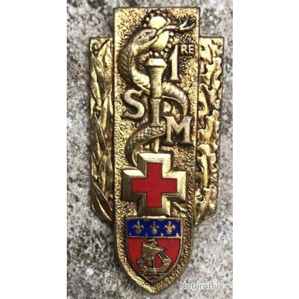 1 Section d'Infirmiers Militaires, mail, dos guilloch