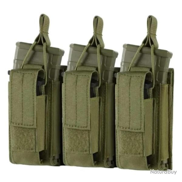 Pochettes tactiques magn�tiques M4, M14, 5.56, AR15, 233, AK47,M16,  AK47 / AK74, 30 cartouche G36