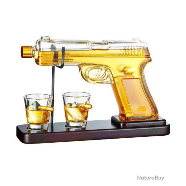 Carafe � whisky avec 2 verres � whisky, cadeau pour homme, cadeau de f�te des p�res St Valentin ect