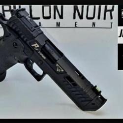 PIT VIPER EMG GAZ et Co2 JOHN WICK4 FULL BLACK EDITION LIMIT&Eacute;E COMPENSATEUR FIBRE OPTI PHOSPHO PNA