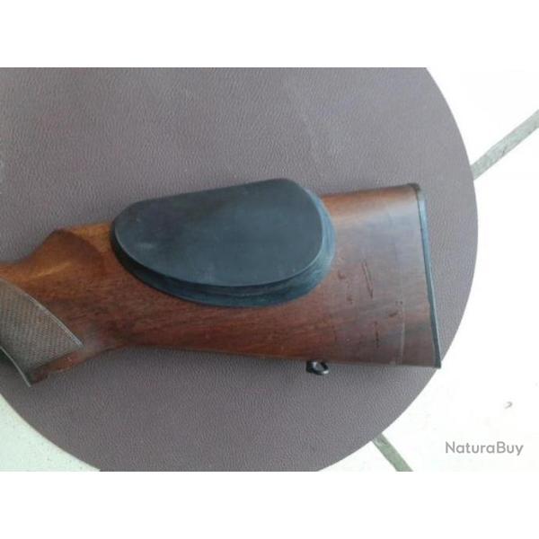 Joue/Busc de crosse souple... ht 12 mm  noir