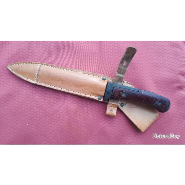 Ba�onnette Tch�que vz58 pour Samopal Mod�le 4i�me type avec �tui cuir - Neuf de Stock -