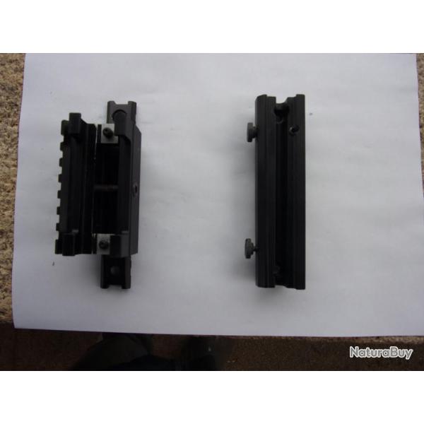 REHAUSEUR ET DOUBLEUR DE RAIL 21 MM UNIVERSEL.