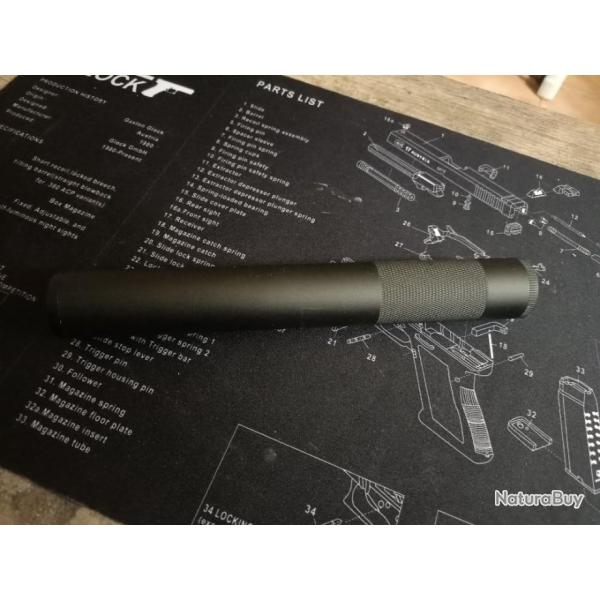 Silencieux airsoft 14mm/ccw/cw