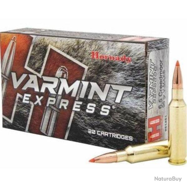 Balles Hornady Varmint Express V-MAX - Cal.  6.5 Creedmoor