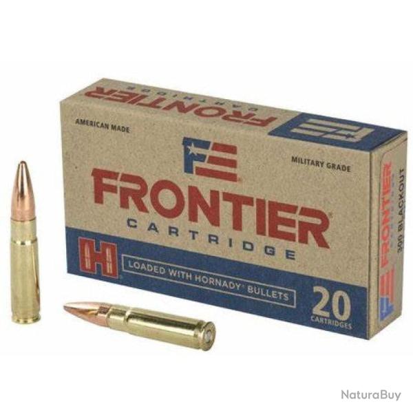 Balles Hornady Frontier 300 Blackout Ammunition 125GR FMJ