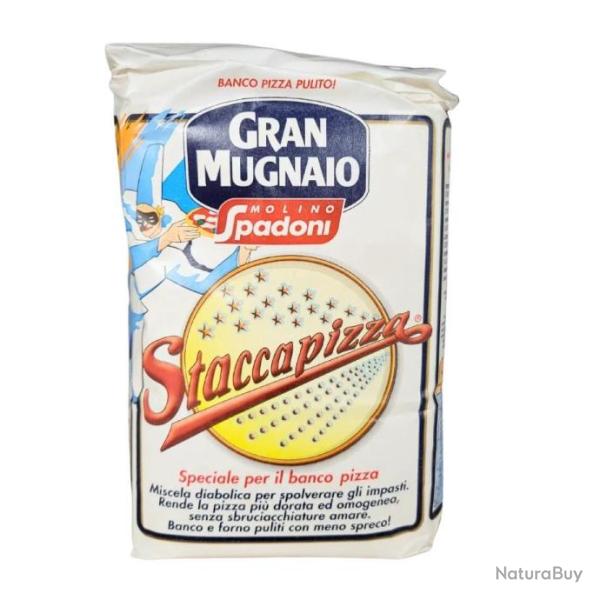 Farine Spciale Pizza Staccapizza - Lot de 2 sachets de 1kg