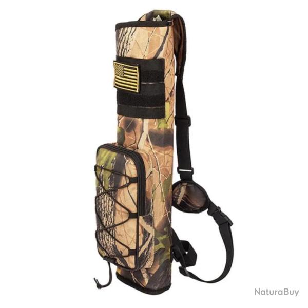 Carquois camouflage Sac de transport �tanche de grande capacit� pour tir � l'arc