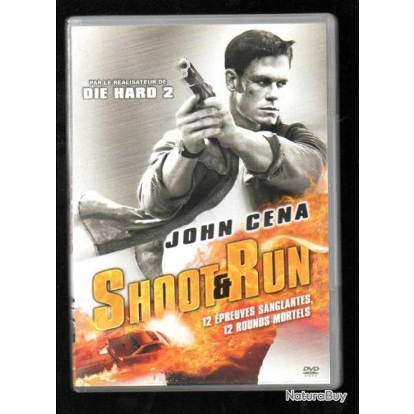 shoot&run 12 �preuves sanglantes, 12 rounds mortels, dvd avec john cena , policier action